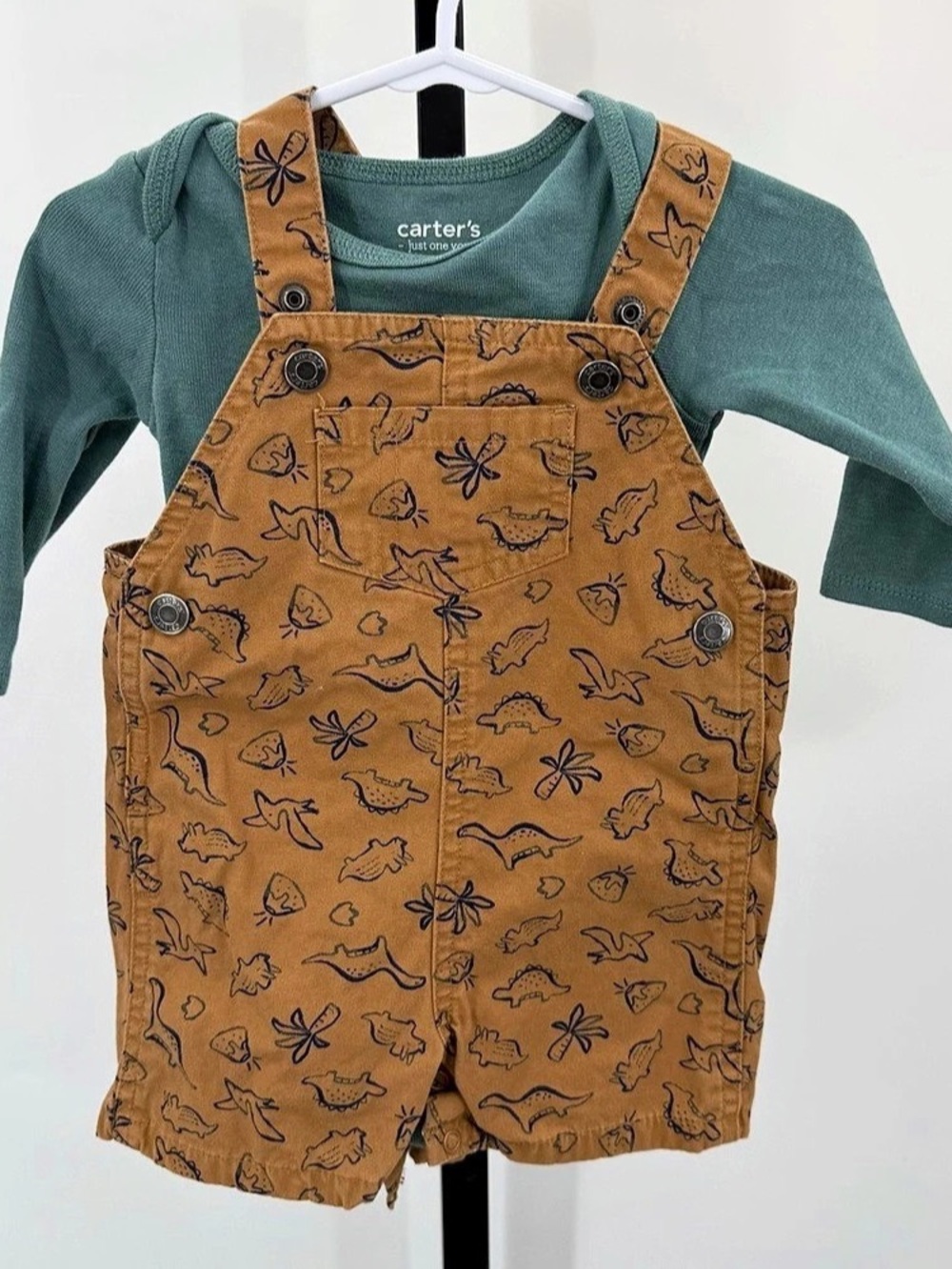 carter's Baby Dinosaur Romper Set Size 6M